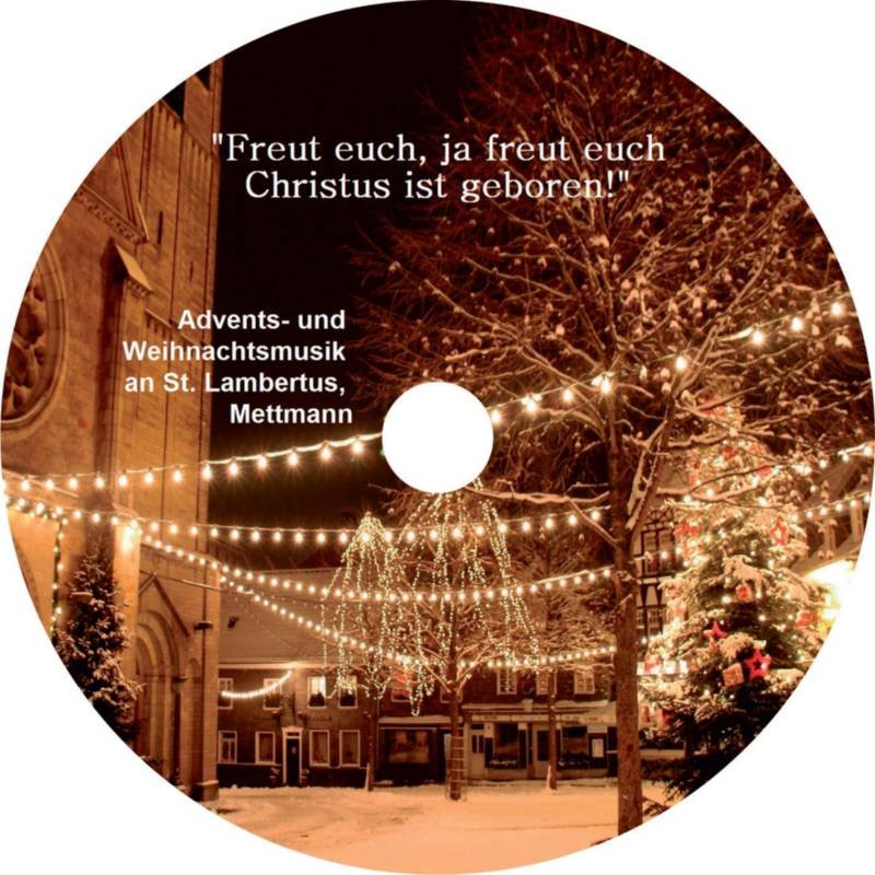 Weihnacht CD-Oberfläche