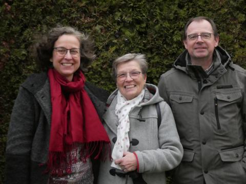 Kuratorium MusikERleben 2023: Petra Cislik, Dr. Ursula Wallbaum und Stefan Kremer