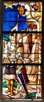 Kreuzigungsfenster Detail rechts ©SilviaBins