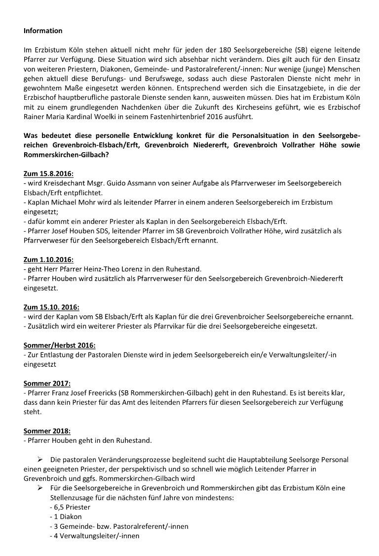 Pastorale Zukunft