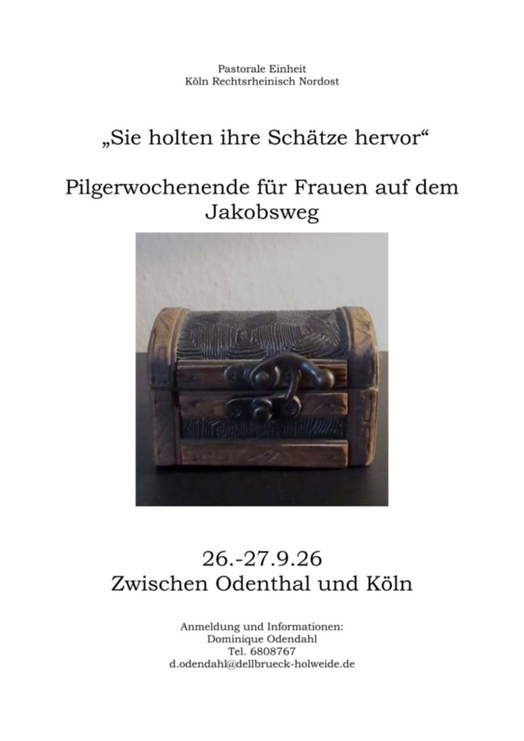 Pilgerwochenende für Frauen 