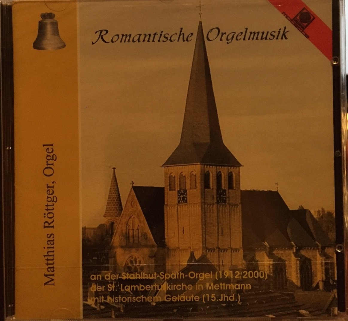 Romantische Orgel-CD vorne