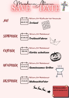 Aktionen der Messdienerleiterrunde 