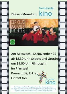Gemeinde Kino November 