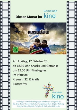 Gemeinde Kino Oktober 2025 