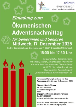 Ökumenischer Seniorenadvent 