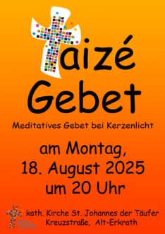 Taizégebet am 18.8.2025 