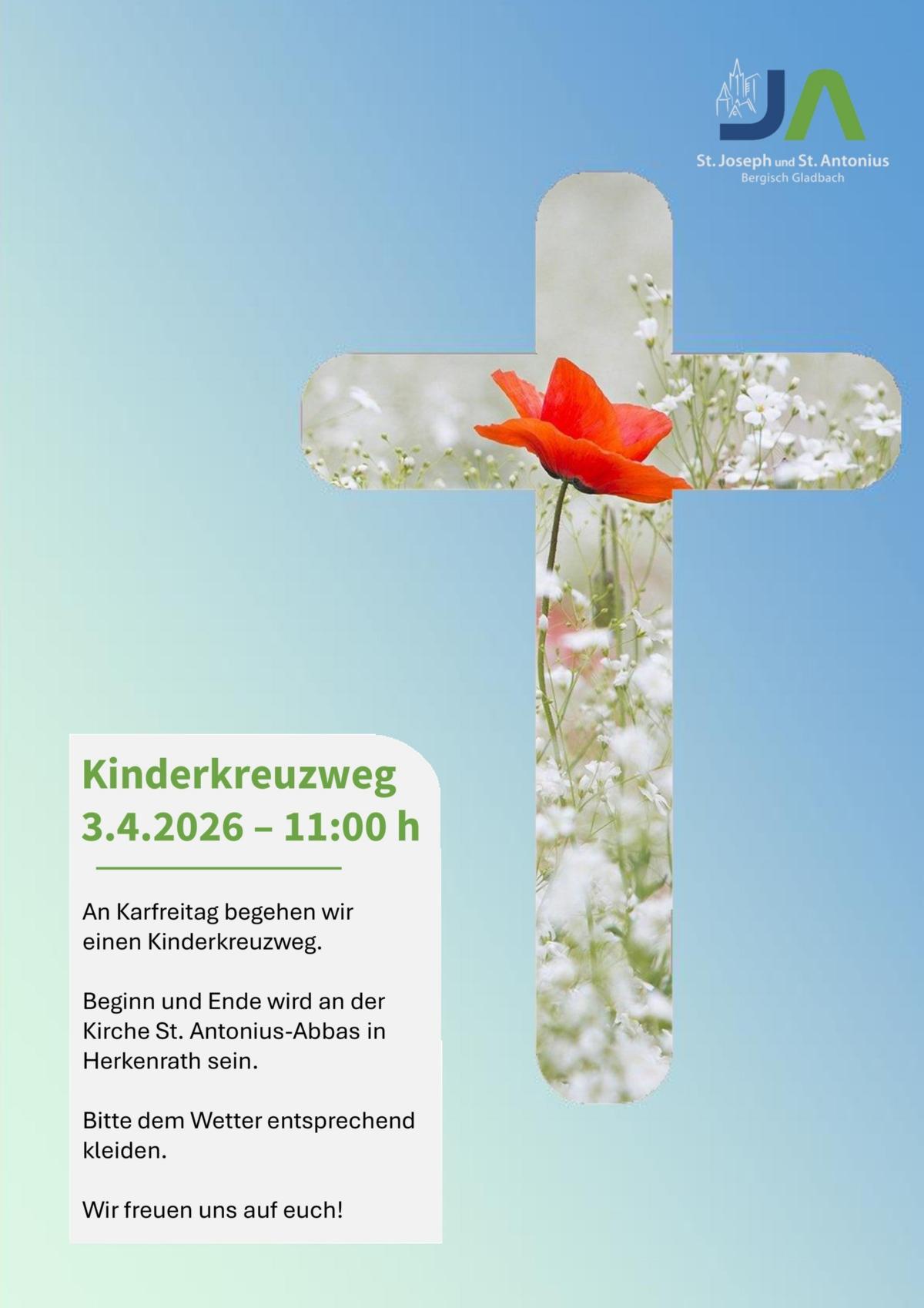 Kinderkreuzweg an Karfreitag
