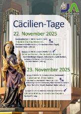 Plakat Cäcilien-Tage 2025