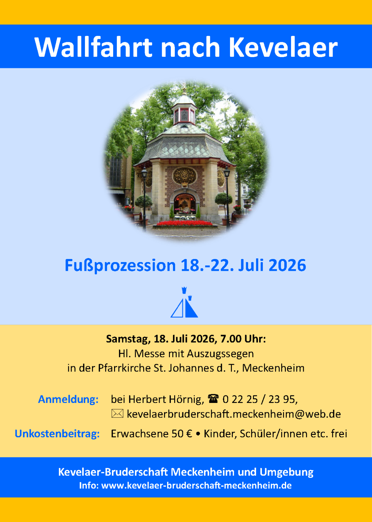 Kevelaer-Wallfahrt 2026, Flyer_Seite_1