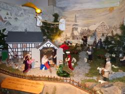 Milieu-Krippe in Kürten-Biesfeld