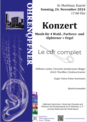 Konzert Le Cor complet