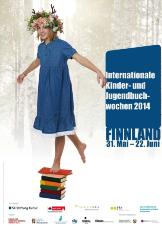 Plakat der Kinder- und Jugendbuchwochen 2014 Gastland Finnland