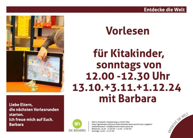 Vorlesen mit Barbara