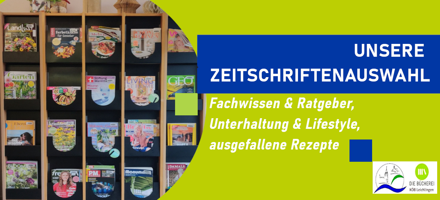 Auswahl der Zeitschriften in der katholischen öffentlichen Bücherei in Leichlingen (c) Maria Inkmann