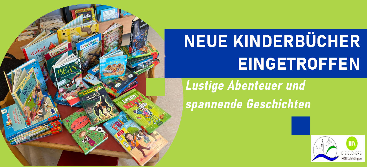 Neue Kinderbücher eingetroffen