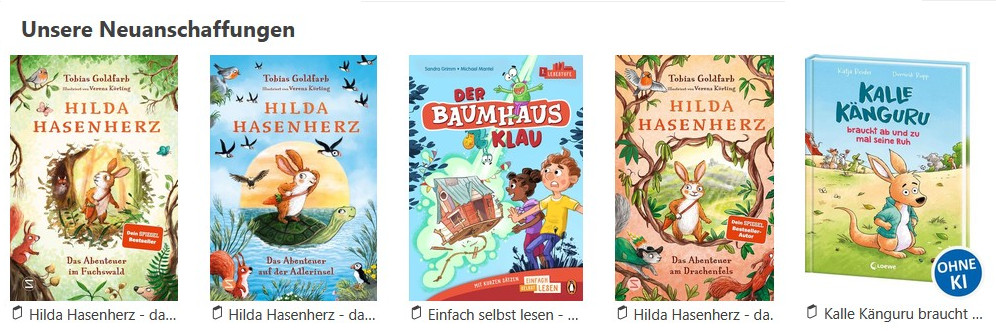 Unsere Neuanschaffungen (c) Powered by Borromedien