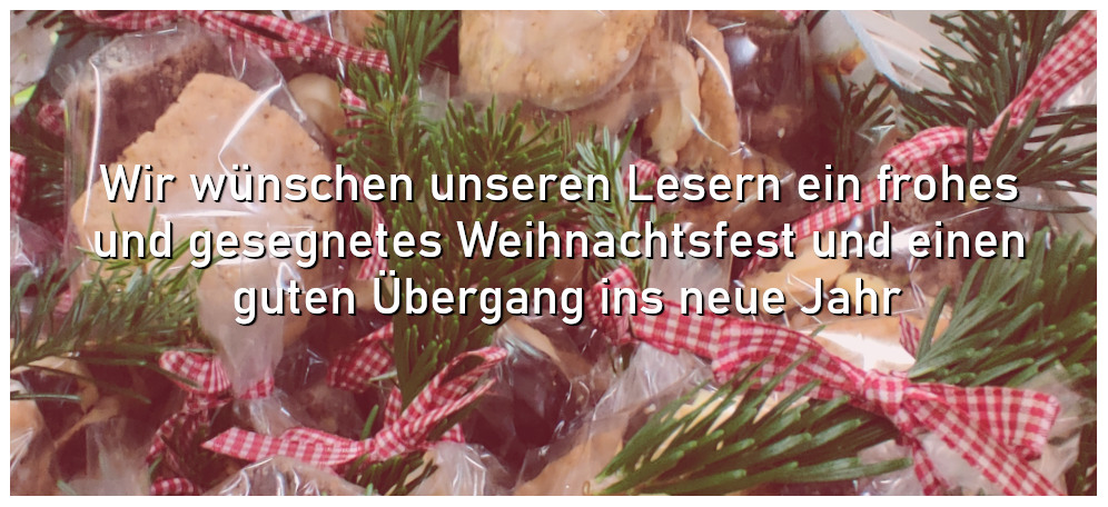 Weihnachten 2025 geschlossen (c) Maria Inkmann