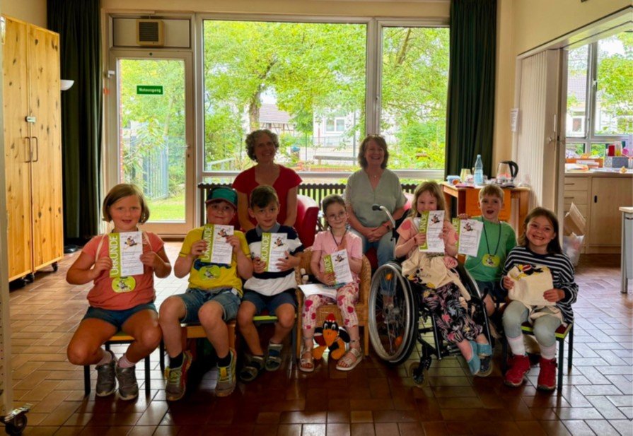 Vorschulkinder besuchen die Bücherei 2026 (c) KöB St. Lambertus Witterschlick