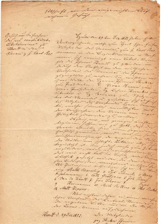 Benediktus_Gruendung_1852_1