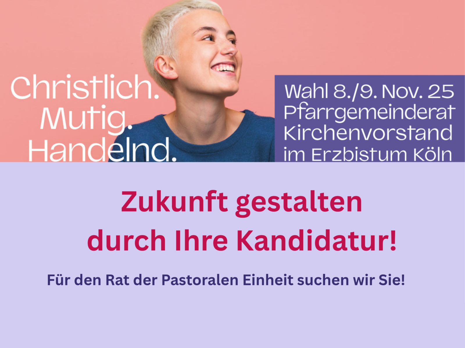 Wahl des Rats der Pastoralen Einheit