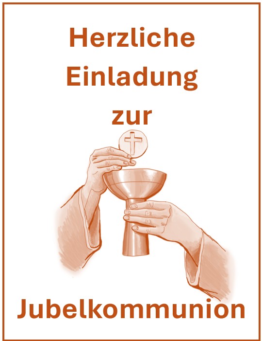 062 -Plakat  Jubelkommunion 2026