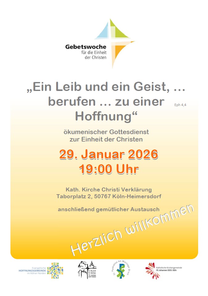 Plakat öku.GoDi Einh.d.Chr. 2026 Plakat öku.GoDi Einh.d.Chr. 2026