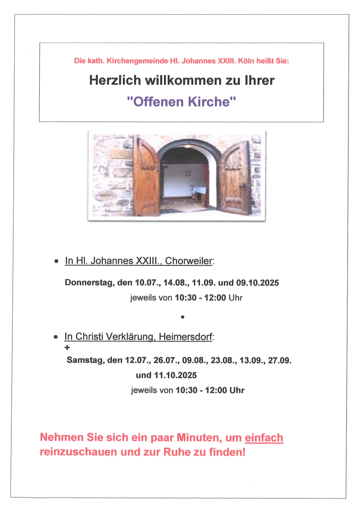 062 - Offene Kirche 3. Quartal 2025 062 - Offene Kirche 3. Quartal 2025