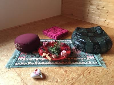 Gebetsecke zum Nachdenken