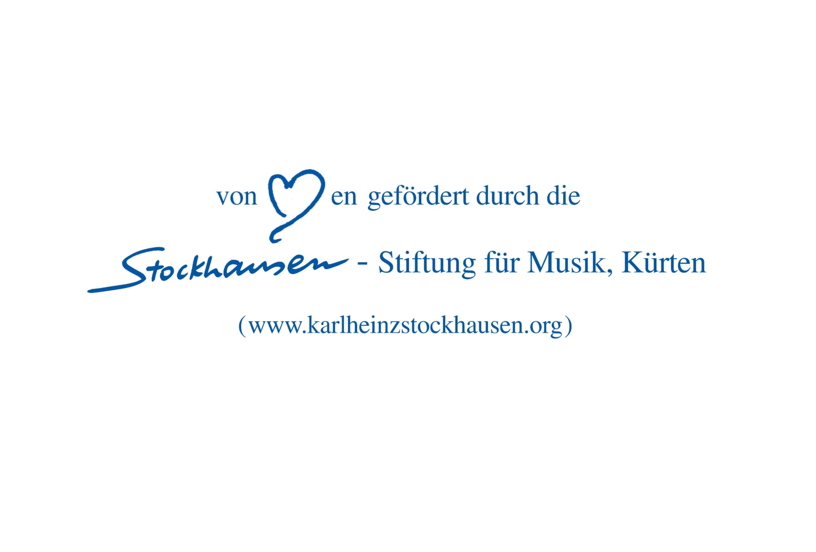 Logo Stockhausen (c) Stockhausen-Stiftung für Musik