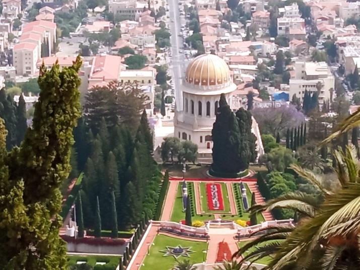 Der Bahai-Tempel in Haifa 