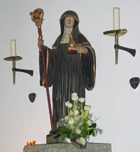 Statue der Hlg. Walburga