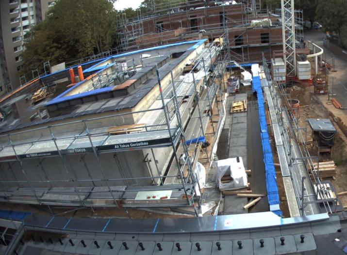Baustelle Pfarrheim und Wohnhaus am 25.05.2020 Baustelle Pfarrheim und Wohnhaus am 25.05.2020
