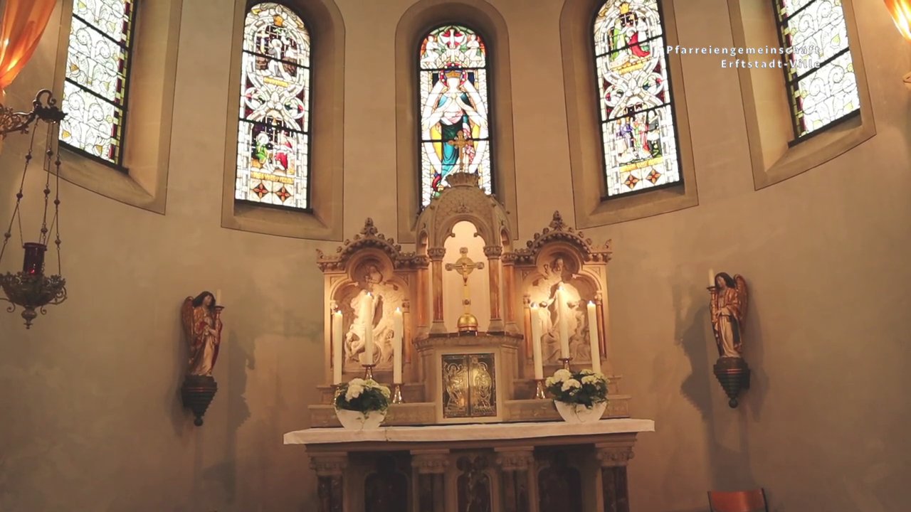 St.Lambertus Altarraum 03 (c) Pfarreiengemeinschaft-Erftstadt-Ville