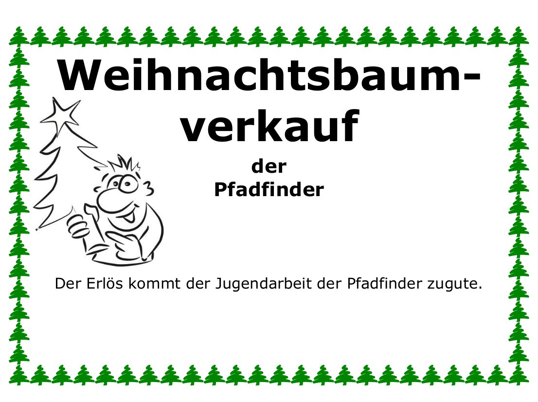 2019Weihnachtsbaumverkauf (c) Pfarreiengemeinschaft-Erftstadt-Ville