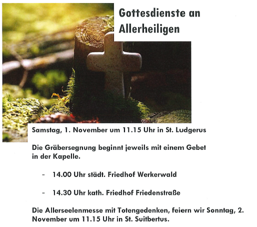Allerheiligen 2025