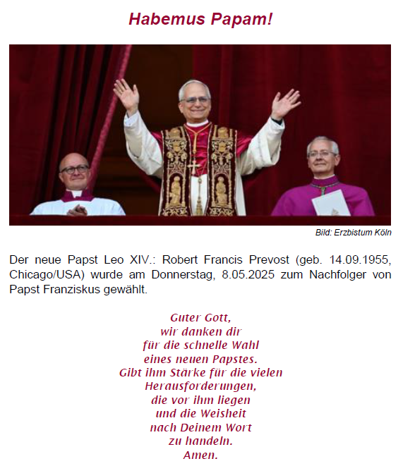Habemus Papam 2025