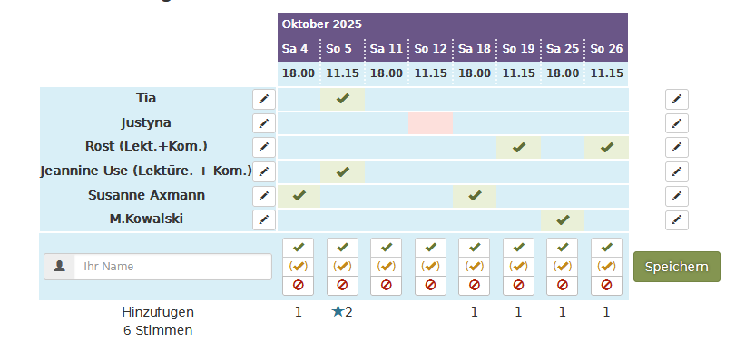 Lektorenplan 1025