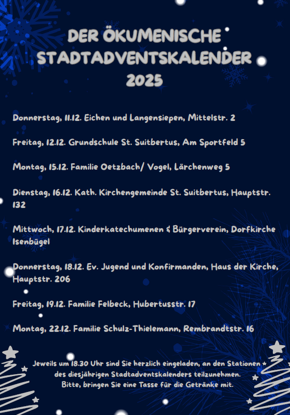 Stadtadventskalender 2025