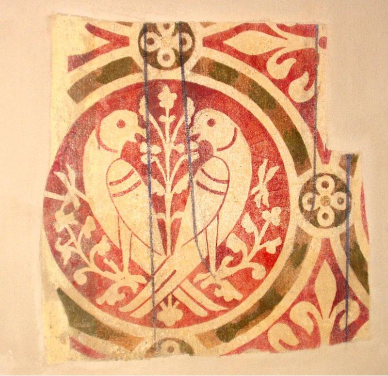 Fresko an der Sakristei