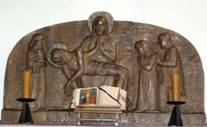 Das Andachtsbild Pieta von Maria Fuss -0