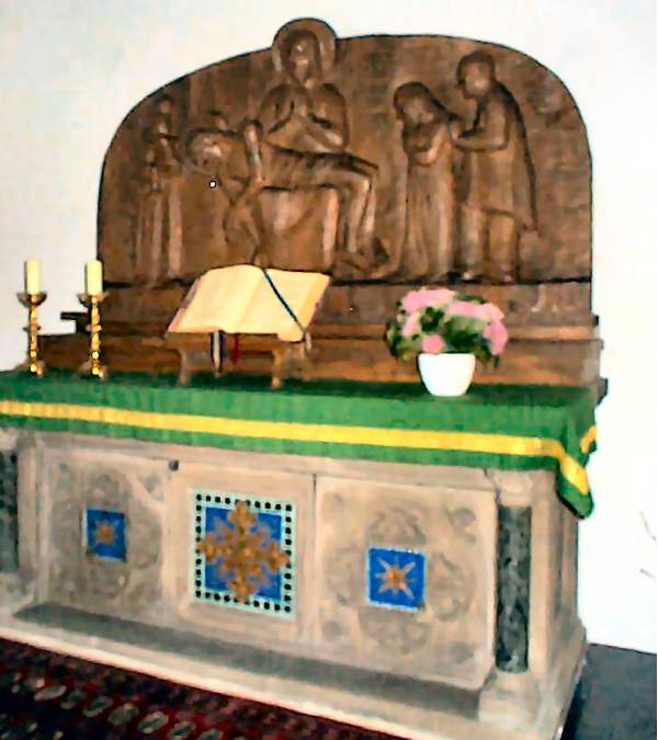 Pieta von Maria Fuß 1947 gefertigt von 1984 bis 2003