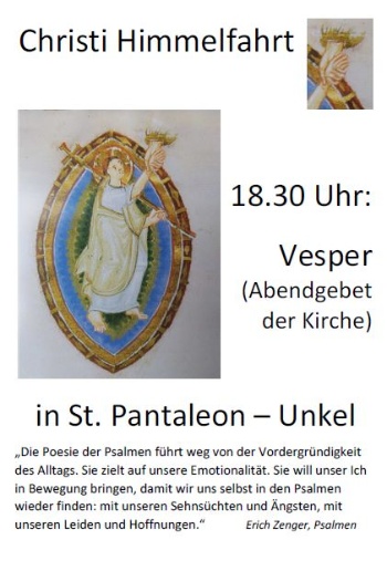 VesperChristiHimmelfahrt2021 VesperChristiHimmelfahrt2021