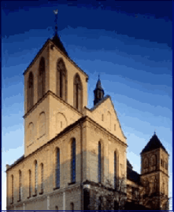 St. Kunibert (Bild: Außenansicht) - (Sept. 2006)