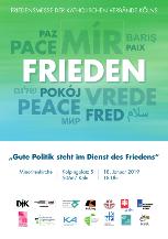Plakat Fiedensmesse Plakat Fiedensmesse