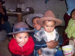Kinder in Sartimbamba/Peru