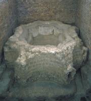 Wenig ansprechend ist der Zustand des Baptisteriums. Foto: privat