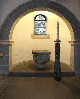 Taufkapelle in St. Severin.