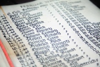 Totenbuch mit den Namen gefallener Soldaten ©SilviaBins
