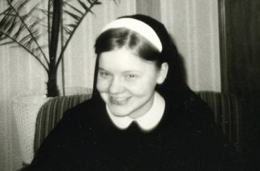 <em>Aus Marianne Ricking wurde Schwester Eva-Maria. Foto: privat</em>